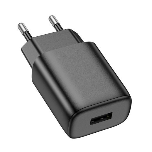 СЗУ HOCO C134A (1USB/2.4A) + USB - Type-C (28pc) (черный)