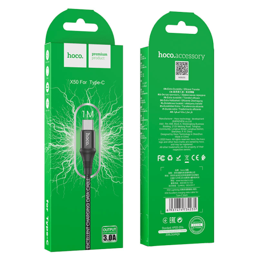 USB Cable Hoco X50 Excellent Type-C