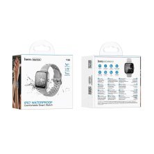 Смарт-годинник HOCO Y36 Smart watch (call version), сріблястий