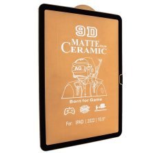 CERAMICS FILM 9D МАТОВЕ APPLE IPAD 10 10.9" (2022) ЧОРНИЙ