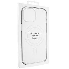 Чехол прозрачный MagSafe с анимацией подключения для iPhone 15 PRO MAX 6.7"