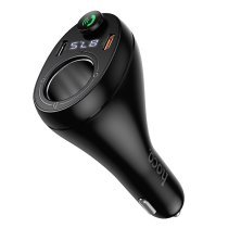 FM-трансмітер автомобільний HOCO E88 Bluetooth 5.4 / PD20W / QC3.0 / 2xUSB-C / USB / DC 120W