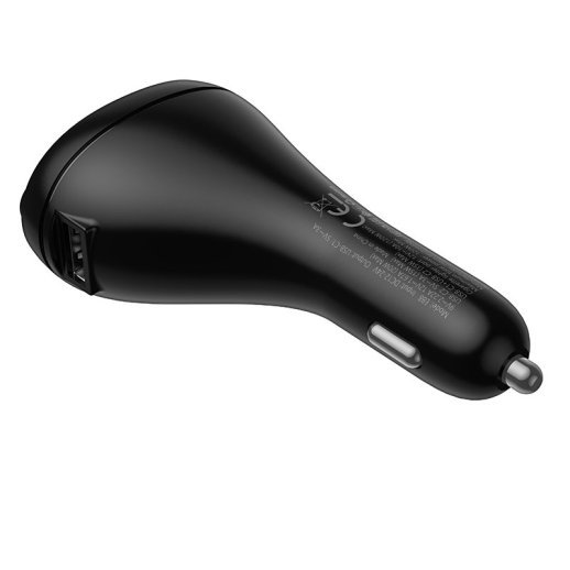FM-трансмітер автомобільний HOCO E88 Bluetooth 5.4 / PD20W / QC3.0 / 2xUSB-C / USB / DC 120W
