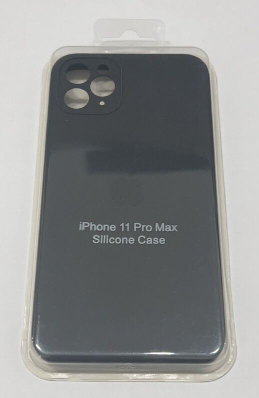 Чохол Silicone Case Copy Apple iPhone 11 Pro Max Square Dark Grey, 28