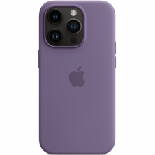 Silicone Case Original With MagSafe and Splash Screen Apple iPhone 14 Pro Iris