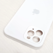 Чохол Silicone Case Copy Apple iPhone 12 Pro Max Square White, 02