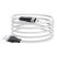 USB кабель HOCO X53 Angel silicone USB - micro USB 1м БІЛИЙ