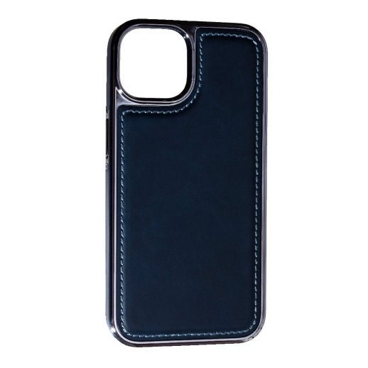 Чохол Puloka Leather Lux для Apple iPhone 14 Plus Blue