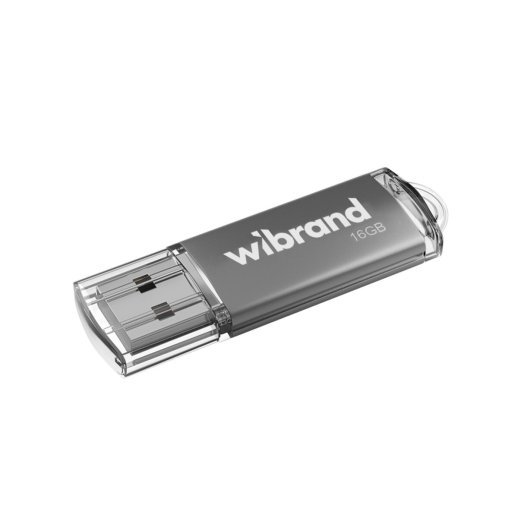 USB флеш 16Gb Wibrand Cougar Silver 2.0