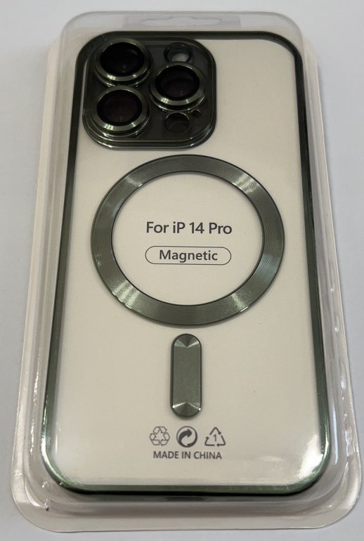 Case Magsafe With Frame for Apple Iphone 14 Pro Rose Gold