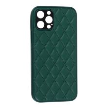 Накладка Шкiра Люкс 2021 для Apple iPhone 12 Pro Green