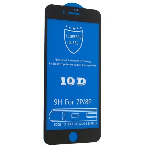 Захисне скло 10D для APPLE IPHONE 7 PLUS / 8 PLUS