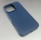 Чехол Leather Case Apple Iphone 16 Pro  MagSafe Blue