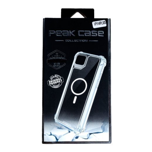Накладка Peak Case "Magsafe" для Apple iPhone 14 Plus Transparent