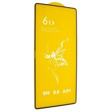 Захисне скло 6D PREMIUM SAMSUNG S10 LITE 2020 | sam.A91 | A71 ЧОРНИЙ