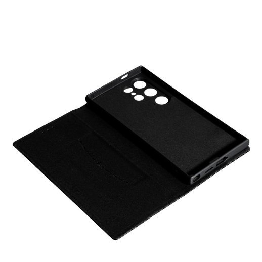 Книга Flip Cover Carbon для Samsung S24 Ultra Black