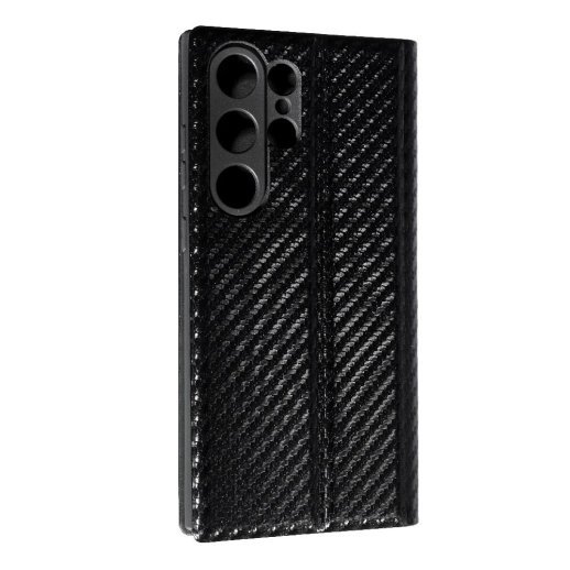 Книга Flip Cover Carbon для Samsung S24 Ultra Black
