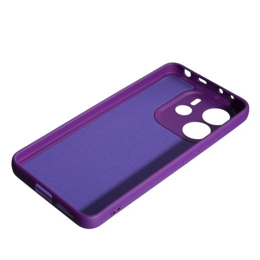 Силікон Case SMTT (AA) для Xiaomi Redmi Note 14 (4G) (UA/EUROPE) Violet