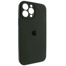Задня накладка Silicone Case FULL CAMERA APPLE iPhone 16 PLUS 6.7" 40_new_dark_green
