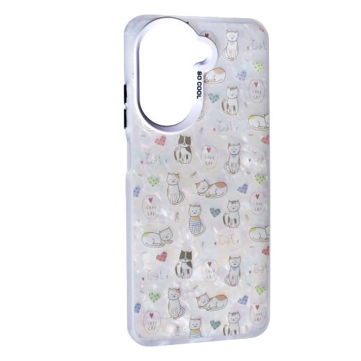 Накладка Soft Milky для Xiaomi Redmi A5 (4G) (Global) / Poco C71 Love cat