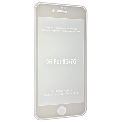 Захисне скло MATTE APPLE IPHONE 7 | 8 БІЛИЙ