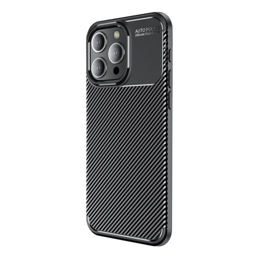 Накладка Tpu Carbon для Apple iPhone 15 Pro Black
