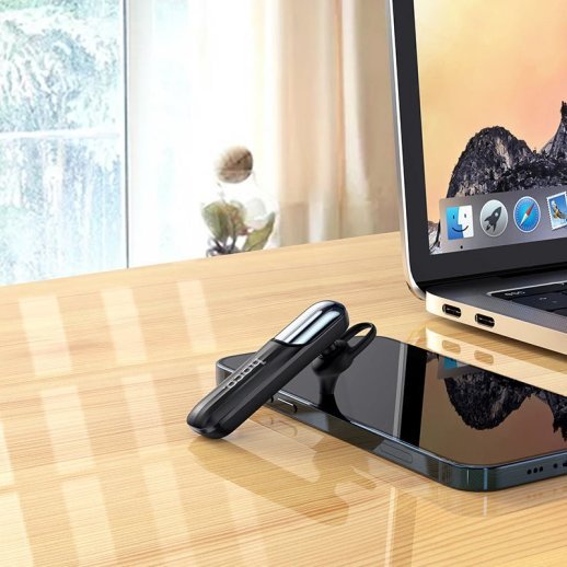 Бездротова Bluetooth-моно-гарнітура HOCO E57, ЧОРНИЙ