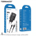 Сетевое Зарядное Устройство 2in1 TORNADO TD-16 (2USB 2.4A) Micro Black