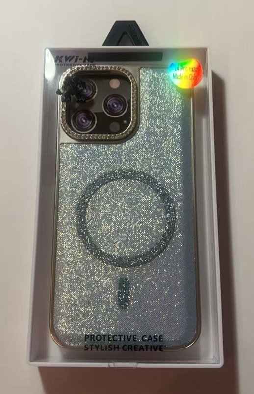 Case KWI-NI Diamond and  MagSafe Apple for Iphone 14 ProMax