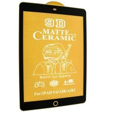 CERAMICS FILM 9D МАТОВЕ APPLE IPAD 5 | 6 | AIR | 2 9.7" ЧОРНИЙ