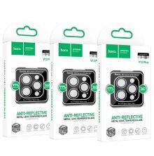 Скло для камери HOCO V12 PLUS APPLE iPhone 15 PRO MAX | iPhone 15 PRO синiй