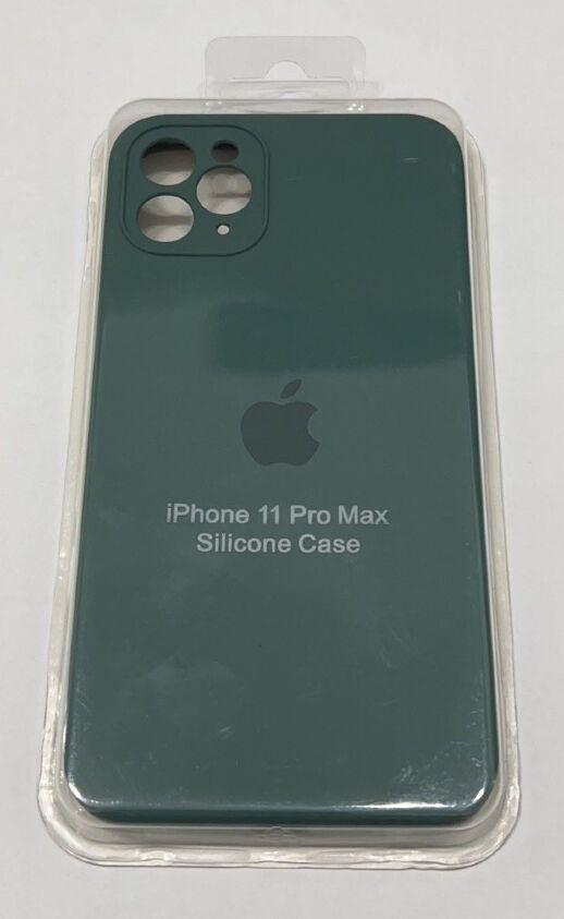 Чохол Silicone Case Copy Apple iPhone 11 Pro Max Square Pine Green, 13