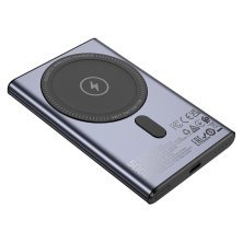Power Bank HOCO Q32 Bird PD20W wireless magnetic 5000 mA, чорний