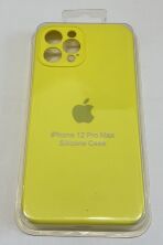 Чохол Silicone Case Copy Apple iPhone 12 Pro Max Square Yellow, 09