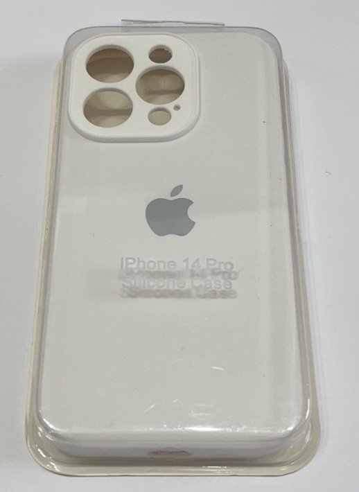 Чохол Silicone Case Copy Apple iPhone 14 Pro Square Black, 01