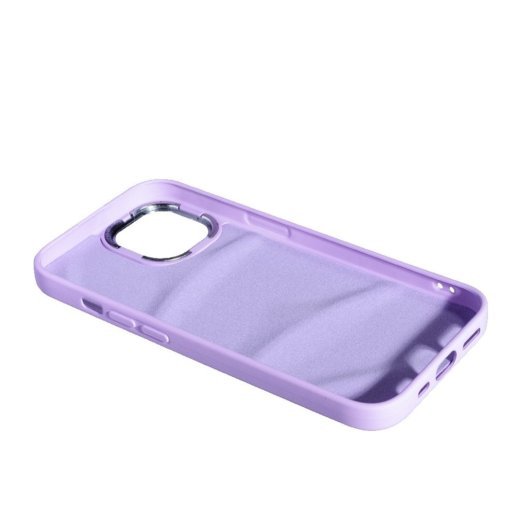 Силіконовий чохол Soft Puffer для Apple iPhone 13 Purple