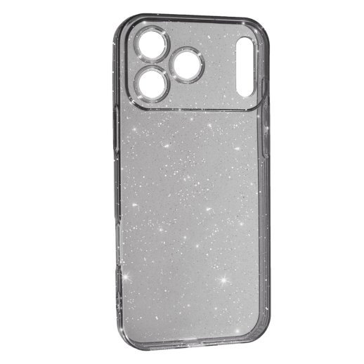 Силіконовий чохол Clear Shine для Apple iPhone 17 Pro Black