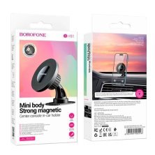 Автомобільний тримач BOROFONE BH91 Ring клеїться на торпеда - магнит