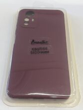 Avantis Full Silicone case Xiaomi Redmi Note 12S 4G Maroon