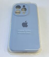 Чехол Silicone Case Copy Apple iPhone 15 Pro Square Blue, 11