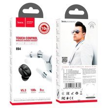 Бездротова Bluetooth-моно-гарнітура HOCO E64 MINI, ЧОРНИЙ