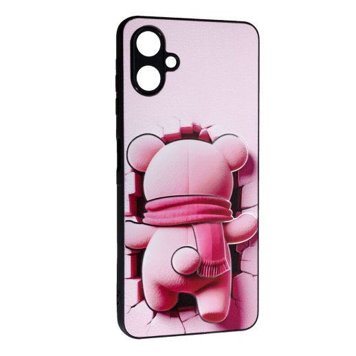 Накладка Fashion Mix для Samsung A06 Pink Bear
