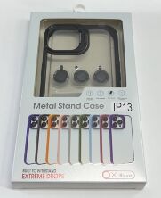 Чехол Metal Stand Case Apple Iphone 13 Black 4