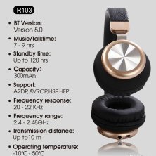 Бездротові навушники WUW R103 Wireless Bluetooth headset