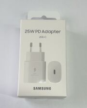 Мережевий Зарядний Пристрій Samsung TA800 25w in Box HQ White