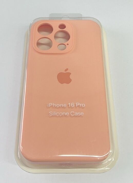 Чехол Silicone Case Copy Apple iPhone 16 Pro Square Grapefruit 37