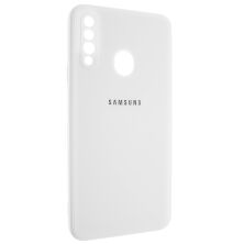 Задня накладка силіконова з закритою камерою для SAMSUNG A207 Galaxy A20S 2019 9_WHITE
