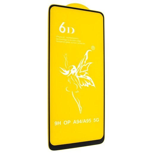 Захисне скло 6D PREMIUM OPPO A94 5G ЧОРНИЙ