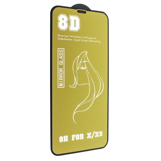 Захисне скло 8D MIRROR APPLE IPHONE X | XS | 11 PRO