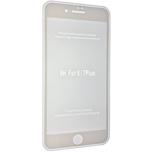 Захисне скло MATTE APPLE IPHONE 7 PLUS | 8 PLUS БІЛИЙ